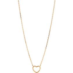 ENAMEL Copenhagen Organic Heart Necklace - Gold