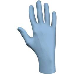 Showa 7500PF Biodegradable Powder-Free Disposable Nitrile Safety Glove, 4-mil, Blue
