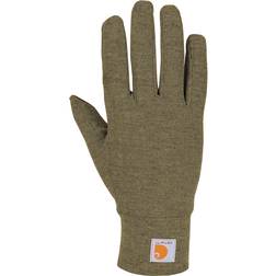 Carhartt men's force heavyweight liner knit gloves