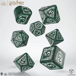 Q Workshop Harry Potter. Slytherin Modern Dice Set Green