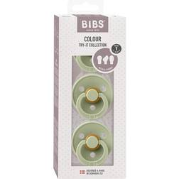 Bibs Try-it Colour Napp 3-pack Latex Stl 1, Sage