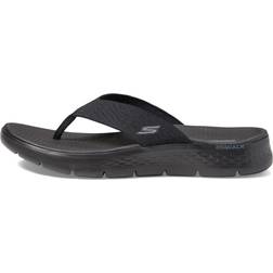 Skechers Women's GO Walk Flex Sandal-Splendor Flip-Flop, Black/Black