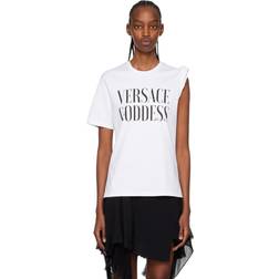 Versace Goddess roll-up T-shirt