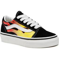 Vans Textilskor Old Skool VN0A5AOAXEY1 Flame Black/True White 0192363877235 599.00