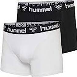Hummel Män HMLMARS boxers, svart/vit