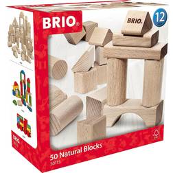 BRIO 50 Natural Blocks 30113