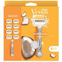 Gillette Venus Comfortglide Coconut with Olay + 7 Cartridges