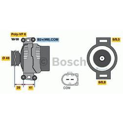 Bosch 4627 BMW E46, X3