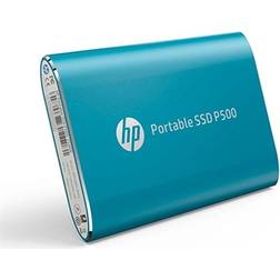 HP Extern Hårddisk P500 Blå 500 GB SSD