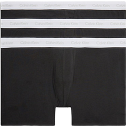 Calvin Klein Cotton Stretch Boxer Briefs 3-pack Plus Size - Black