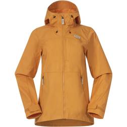 Bergans Women's Nordmarka Leaf Light Wind Jacket, XS, Golden Field