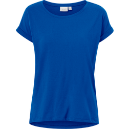 Vila O-ringad T-shirt Blå