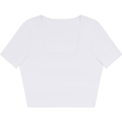 ICANIWILL Nimble Cropped T-shirt - White