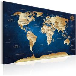 Artgeist World Map Tavla 60x40cm