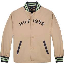 Tommy Hilfiger Boy's Arched Logo Bomber Jacket - Trench