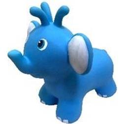 Gerardo Toys Jumpy Elefant Blå