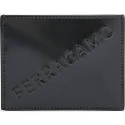 Ferragamo Credit Card Holder With 3d Signature