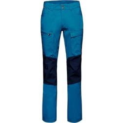 Mammut Men's Zinal Hybrid Pants, Regular, Deep Ice/Marine