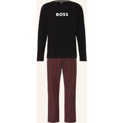 HUGO BOSS Herr Easy Long Pyjamas_set, Bright Red627