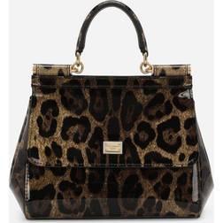 Dolce & Gabbana patent leather sicily handbag