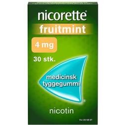 Nicorette Fruitmint 4mg 30 st Tuggummi