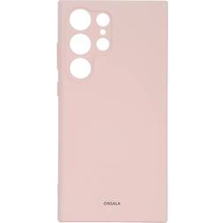 Onsala Samsung Galaxy S23 Ultra silikonfodral rosa