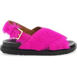 Marni Pink Fussbett Sandals 00C57 Fuchsia IT