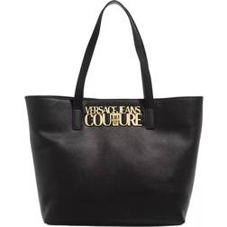 Versace Jeans Couture Couture Black Logo Lock Tote E899 Black UNI