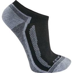 Carhartt Force Midweight Low-Cut Sock 3-Pack Charcoal