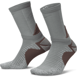 Nike Dri-FIT Trail-Running Crew Socks Grey