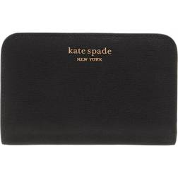 Kate Spade New York Morgan Black Compact Wallet - BLACK