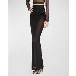 Dolce & Gabbana KIM floor-length skirt black