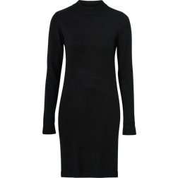 Object Collectors Item Thess L/S Knit Dress Black
