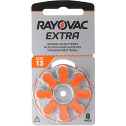 Rayovac 13 8-Pack EXTRA Hörapparatsbatterier
