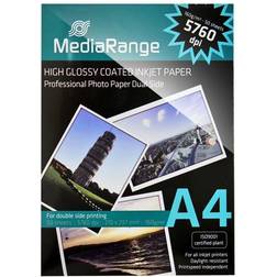 MediaRange Dual-Side High Glossy A4 160g/m² 50st