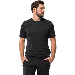 Jack Wolfskin Men's Hiking Short Sleeve T-Shirt, XXL