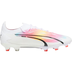 Puma Ultra Ultimate FG/AG M - White/Black/Fire Orchid