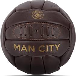 Manchester City Retro Leather Football
