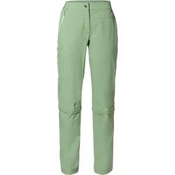 Vaude Farley Stretch Capri T-Zip III Trousers Women’s - Willow Green