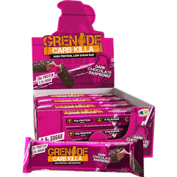 Grenade Dark Chocolate Raspberry Protein Bar 60g 12 st
