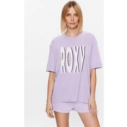 Roxy T-Shirt ERJZT05461 Violett Regular Fit