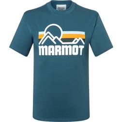 Marmot Mens Coastal Short Sleeve T-Shirt Dusty Teal