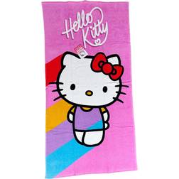 Hello Kitty Badhandduk 70 x 140 cm Rainbow
