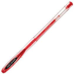 Liquid ink ballpoint pen Uni-Ball Rollerball Signo Angelic Colour UM-120AC Röd 12 antal