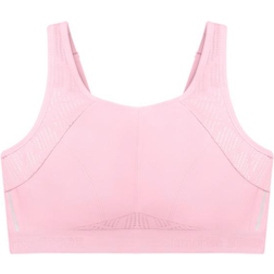 Glamorise No-Bounce Camisole Sports Bra Plus Size - Parfait Pink