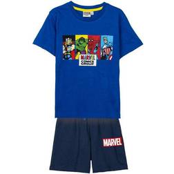 The Avengers Set av kläder Barn Blå Storlek: år
