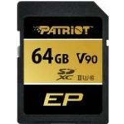 Patriot Karta pamięci microSDXC 64GB V90 UHS-II U3 C10 300/260MB/s