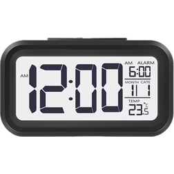 24.se Digital LED Alarm Clock