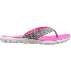 Skechers On The Go Flow - Gray/Hot Pink
