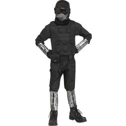 Fun World Boy's Gaming Skilled Fighter Costume